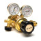 2 Stg Rgltr,brass,125psi,CGA590,1/8"fttg