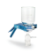 All-Glass Filter Holder Assembly with Funnel, base, cap, stainless steel screen, clamp, 90 mm