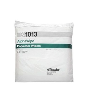 AlphaWipe, 12"x12", Polyester wipers, 75 wipers/ba