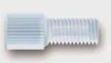 PTFE nut for 1/16' od tubing, 10/pk