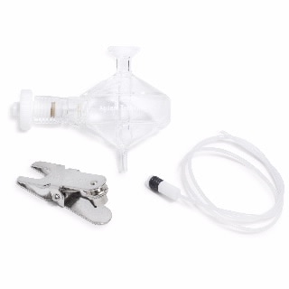 [AA] Double-pass glass cyclonic spray chamber with ball joint outlet for 5100