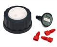 A-Line safe cap GL45 3 ports 1 vent vlv