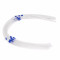 Peristaltic pump tubing, PVC, blue/blue, 12/pk