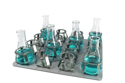 Platform with spring clamps for 16 x 250ml flasks fits PSU-20i and ES-80