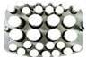 Platform optional for  8 x 50ml tubes and 22 x 15ml/ 2.0ml/ 1.5ml (max 15mm dia) fits PTR-60