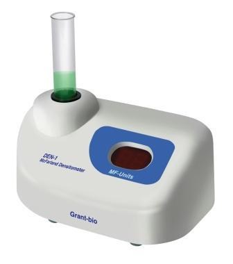Densitometer cell density turbidity 0.0 - 15.0 McFarland units, for 12, 16 or 18mm tubes