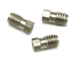 Fitting screws, SS, 10-32, 4mm, 5/PK